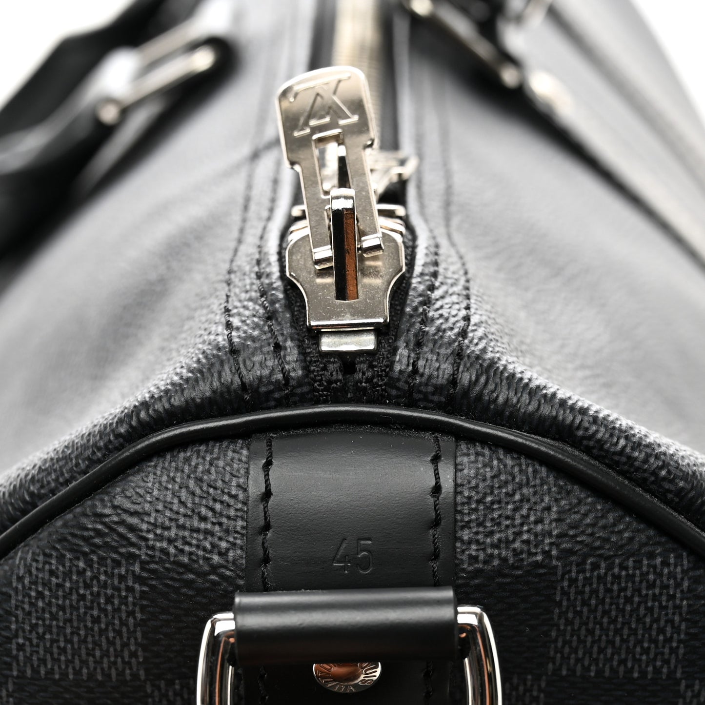 Damier Graphite Keepall Bandouliere 45