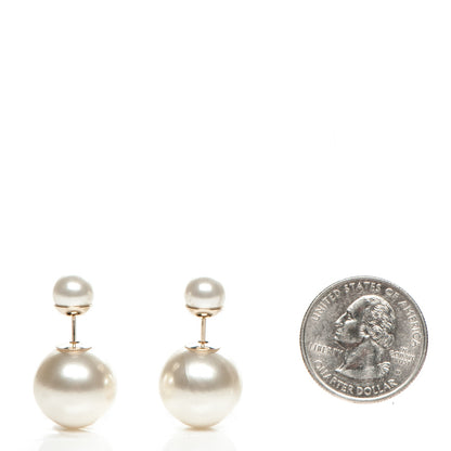 Christian Dior Pearl Mise En Dior Tribal Earrings 2 of 4