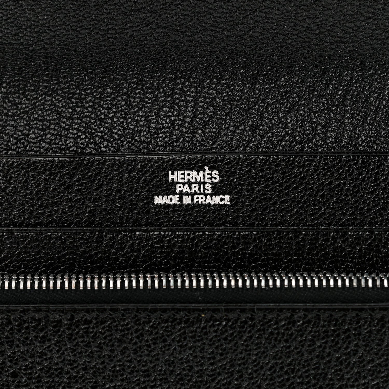 Hermes Chevre Mysore Azap GM Wallet Black 6 of 6