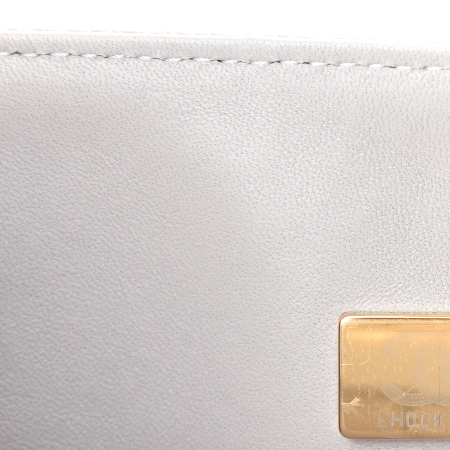 Chanel Caviar Quilted Small Double Flap Grey 9 of 11