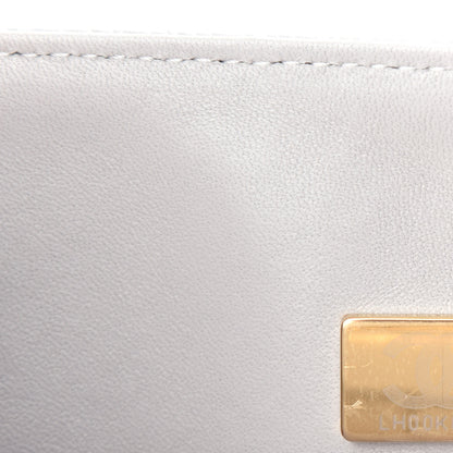 Chanel Caviar Quilted Small Double Flap Grey 9 of 11