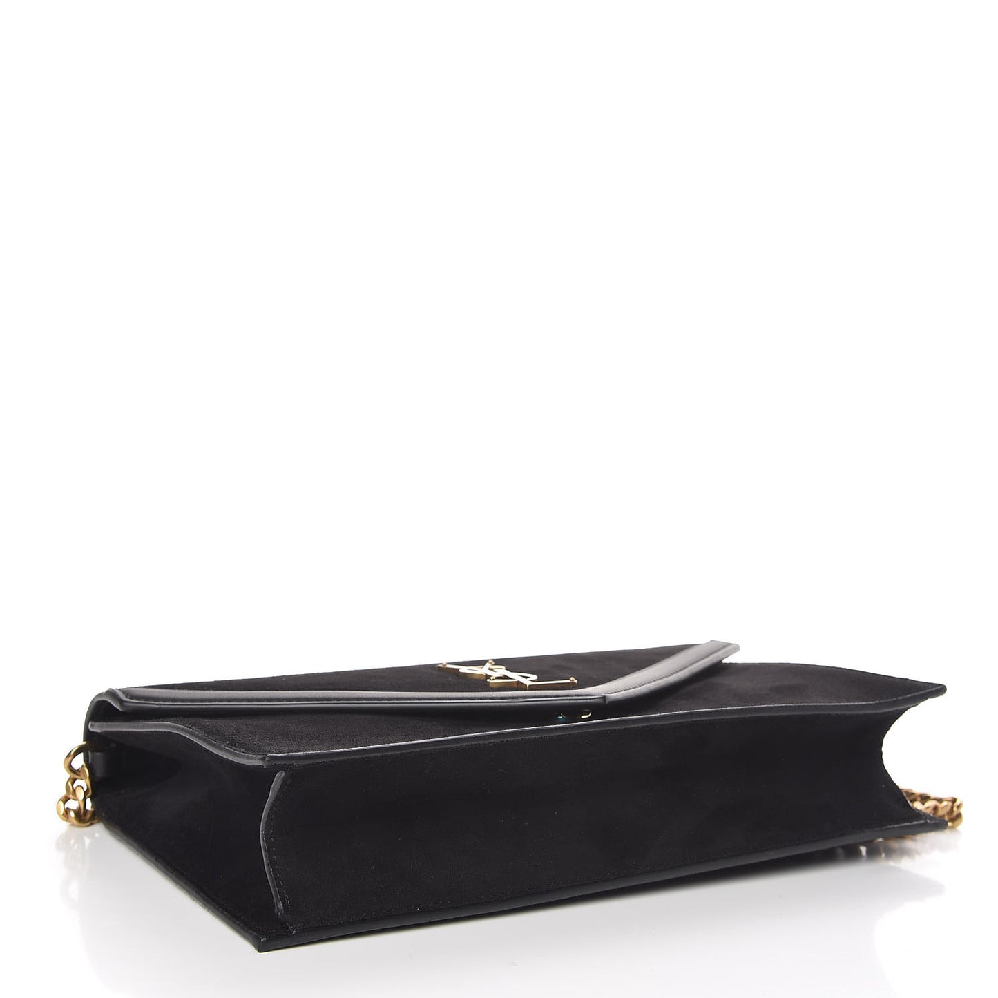 Suede Calfskin Monogram Le Sept Chain Bag Black
