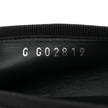 Chanel Denim Printed Cap Toe Ballerina Flats 39.5 Black 7 of 9