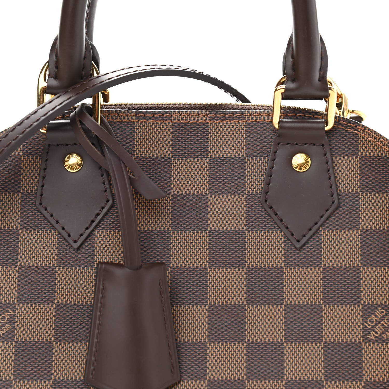 Louis Vuitton Damier Ebene Alma BB 7 of 9