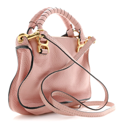 Chloe Calfskin Mini Marcie Satchel Anemone Pink 3 of 14