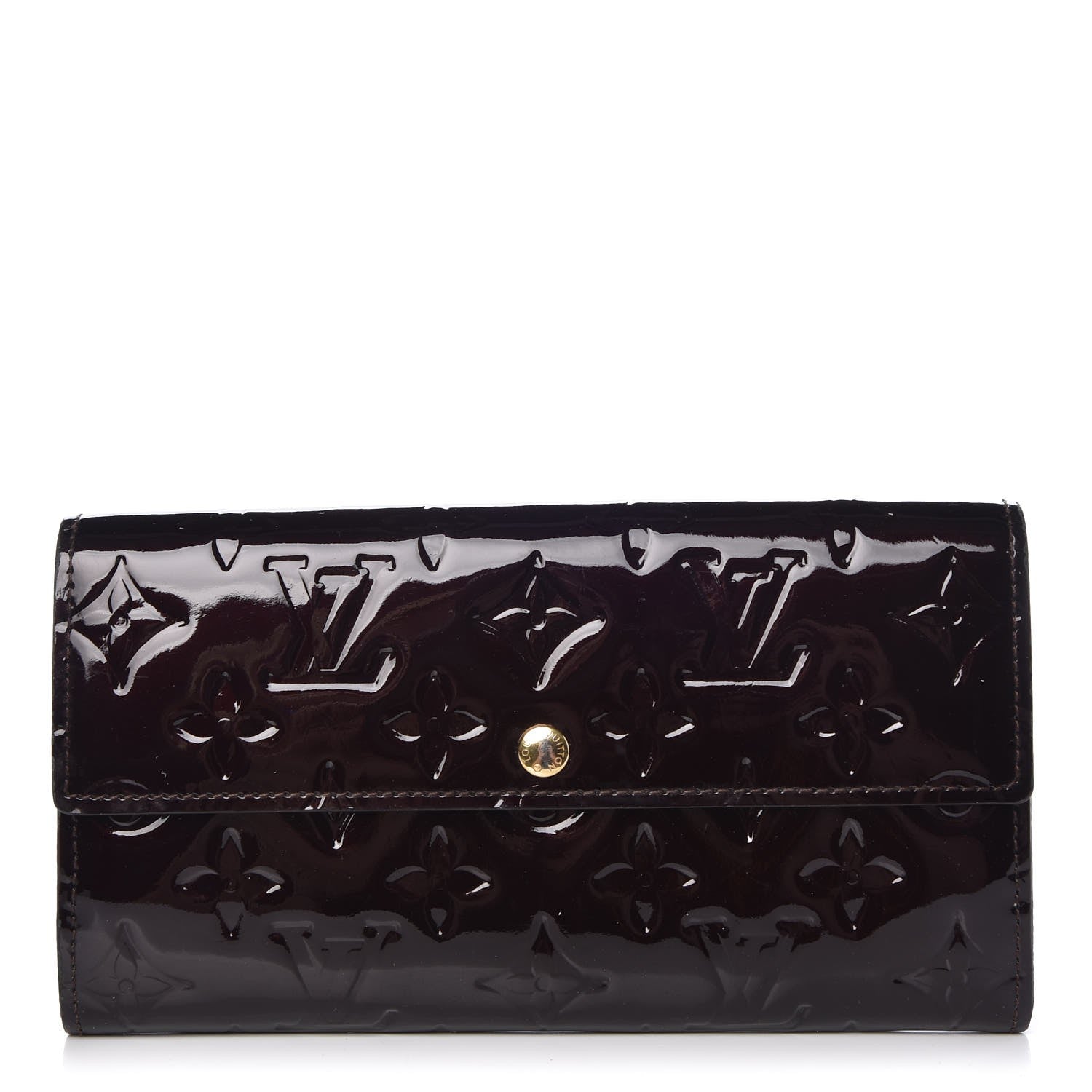 Louis Vuitton Vernis Sarah Wallet Amarante 1 of 11