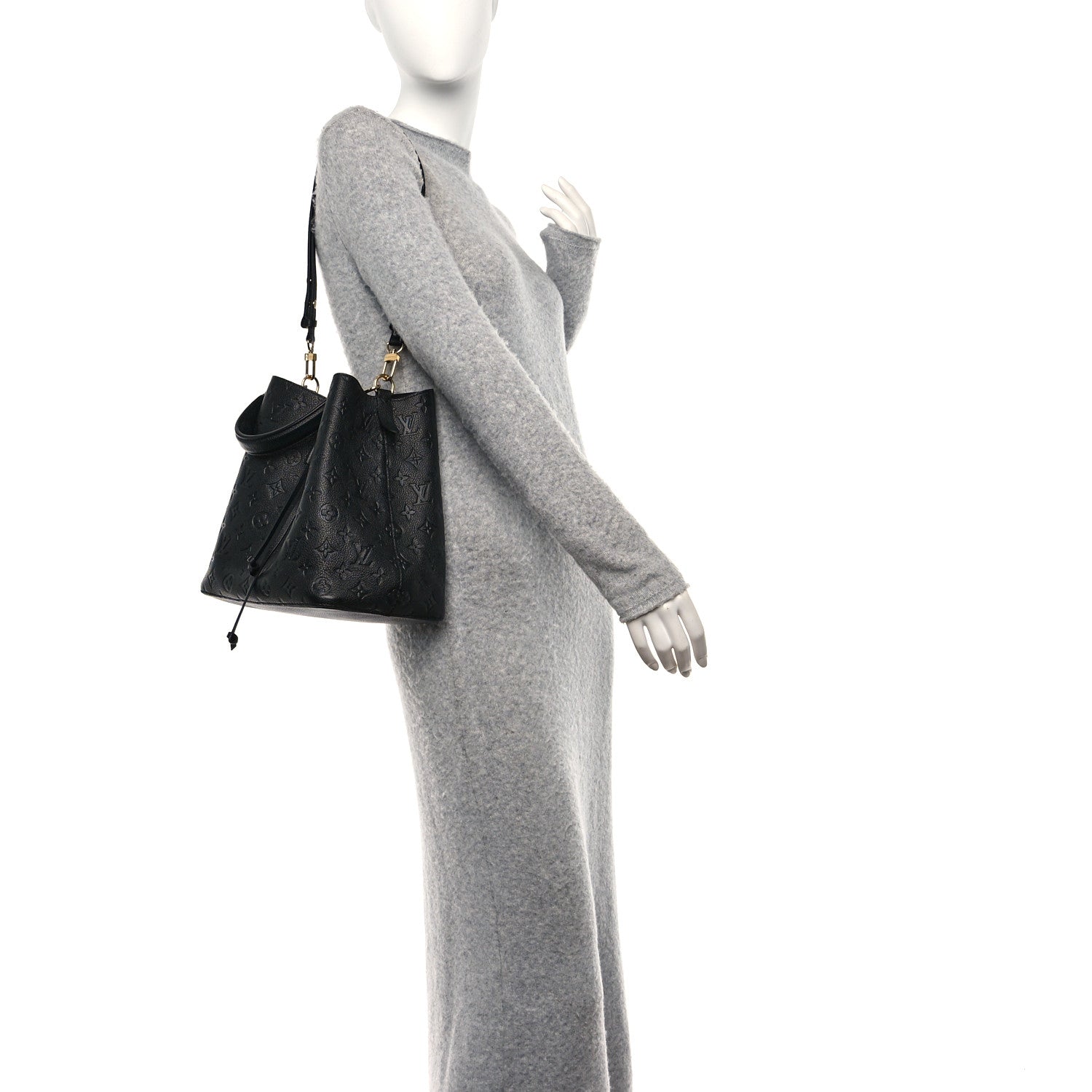 Louis Vuitton Empreinte Neonoe MM Black 2 of 11