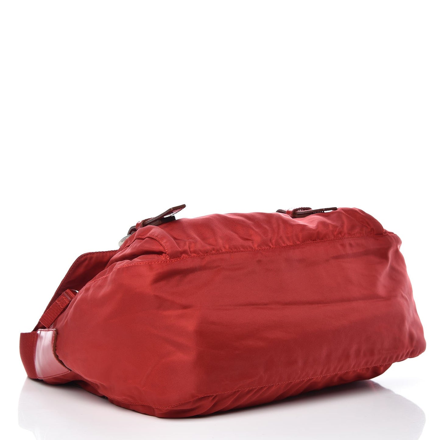 Nylon Vela Messenger Bag Red
