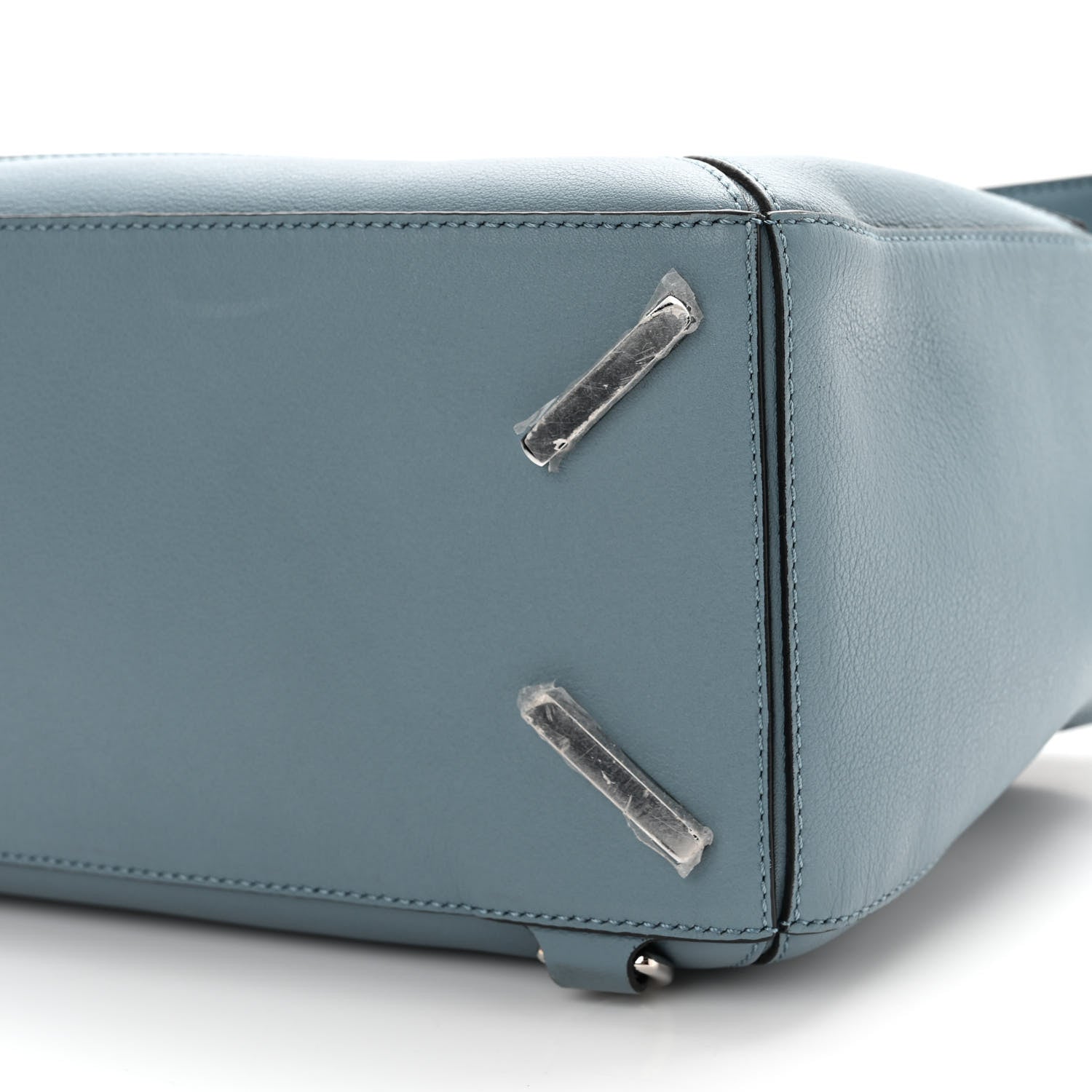 Loewe Calfskin Medium Puzzle Bag Stone Blue 9 of 11