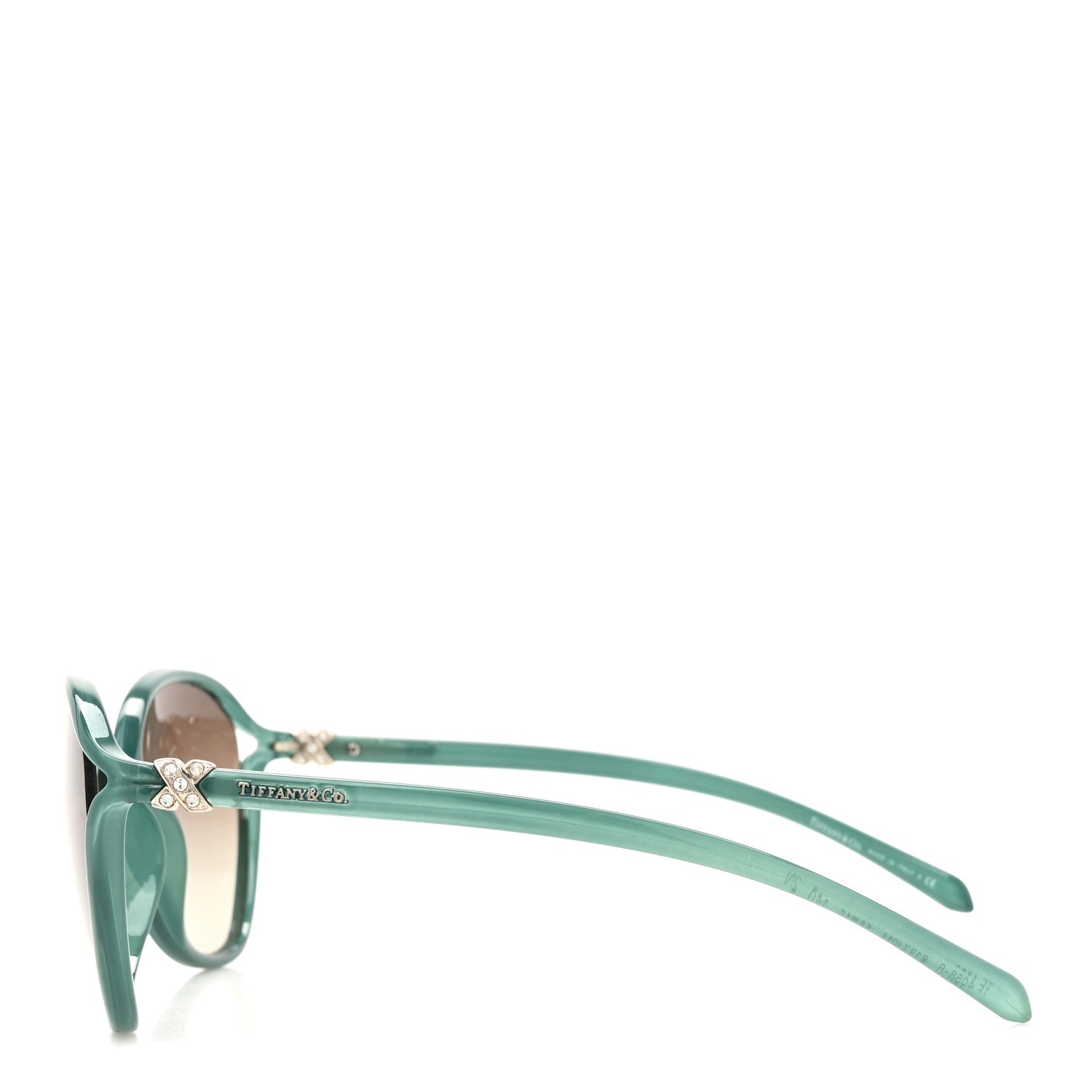 Tiffany Acetate Crystal Sunglasses TF4058-B Blue 3 of 7