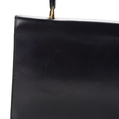 Hermes Box Top Handle Bag Black 10 of 16
