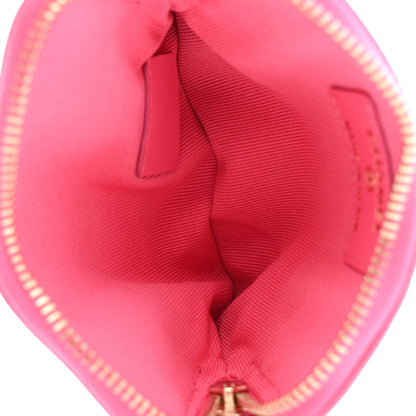 Chanel Quilted Chanel 19 Zip Card Holder Wallet Pink 5 of 7