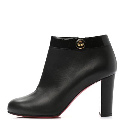 Christian Louboutin Patent Calf CL 85 Boot 39.5 Black 1 of 9