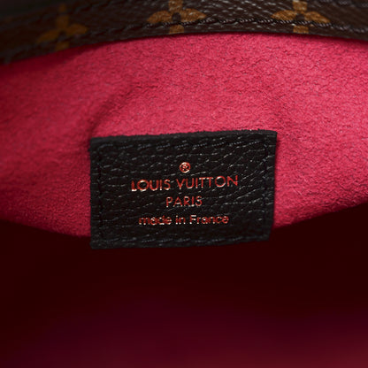 Louis Vuitton Calfskin Monogram Teddy Speedy Bandouliere 30 Black 6 of 9