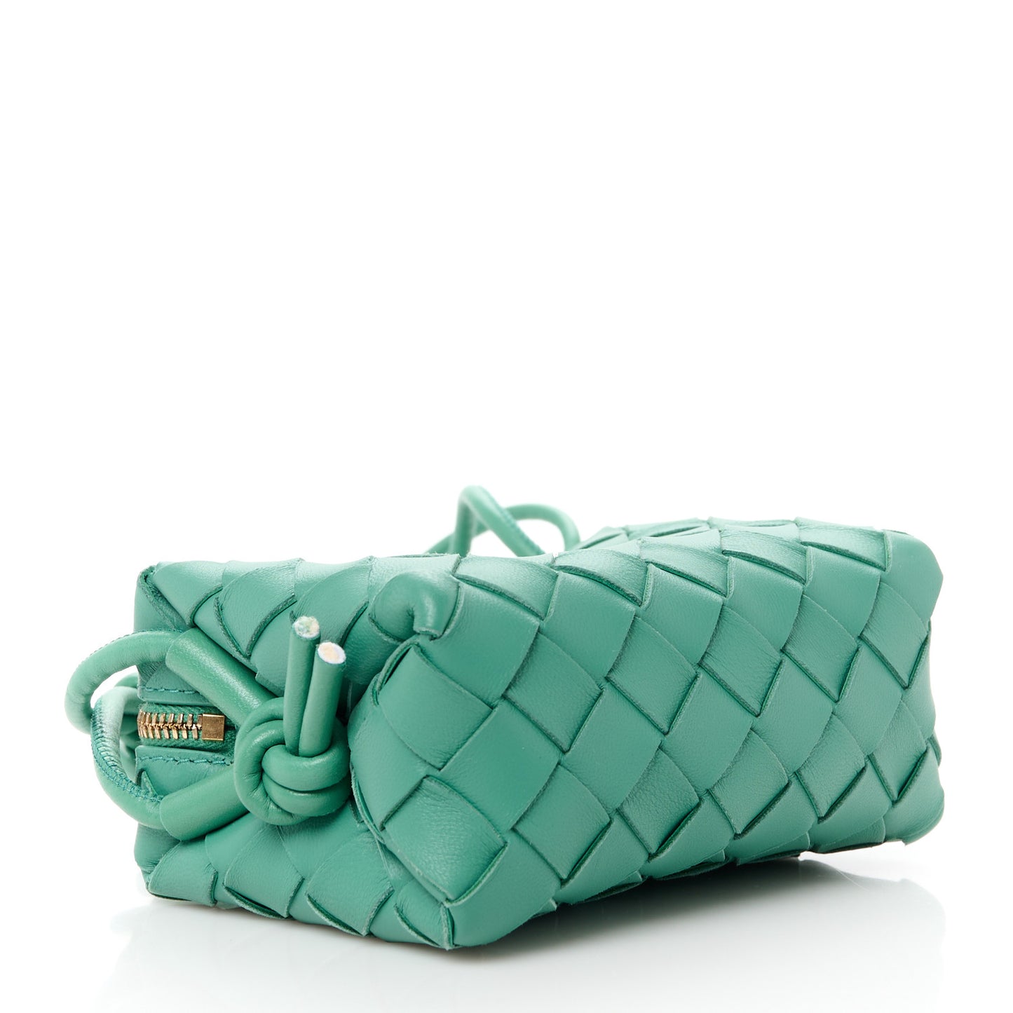 Nappa Intrecciato Candy Loop Camera Bag Mermaid