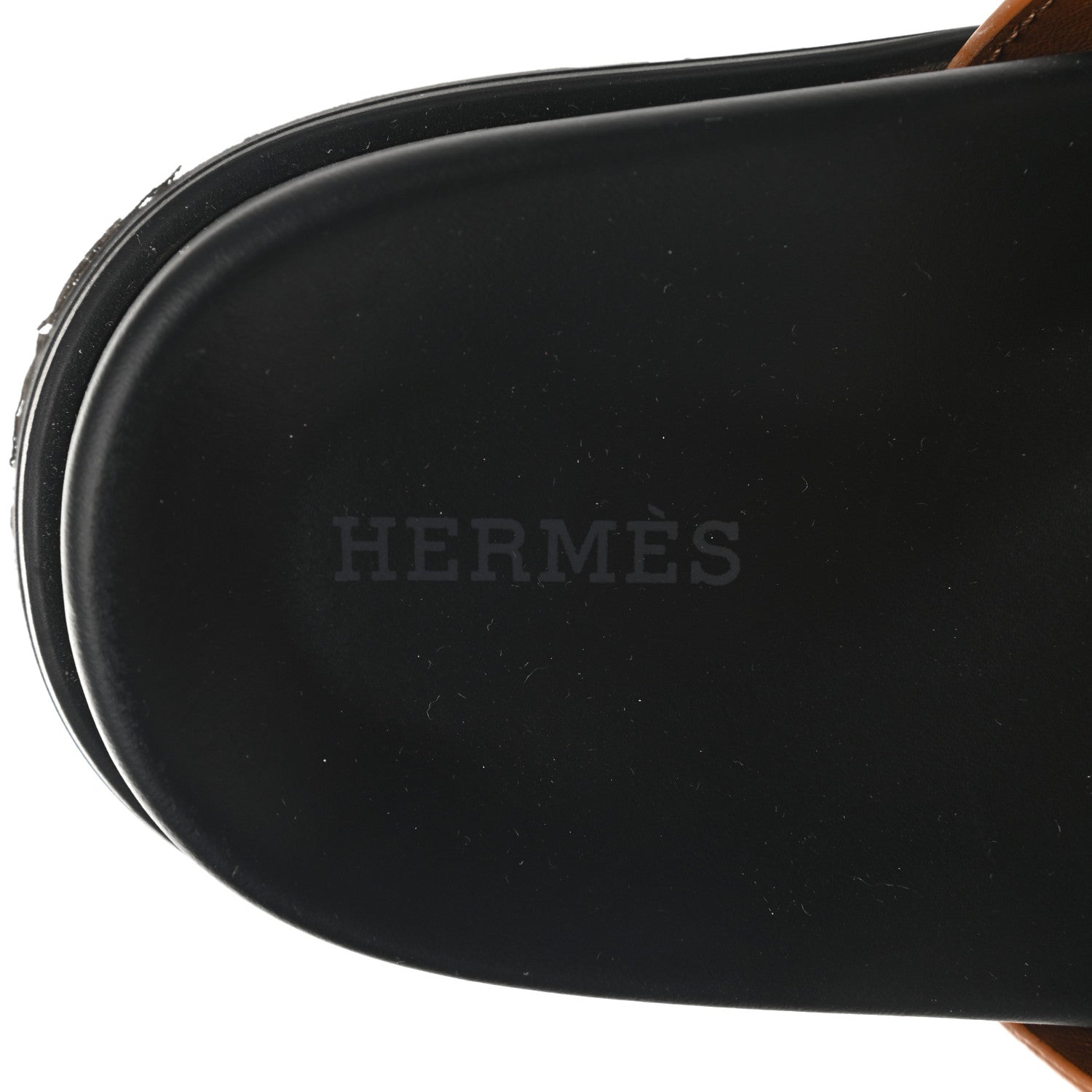 Hermes Calfskin Womens Chypre Sandals 40 Gold 7 of 9