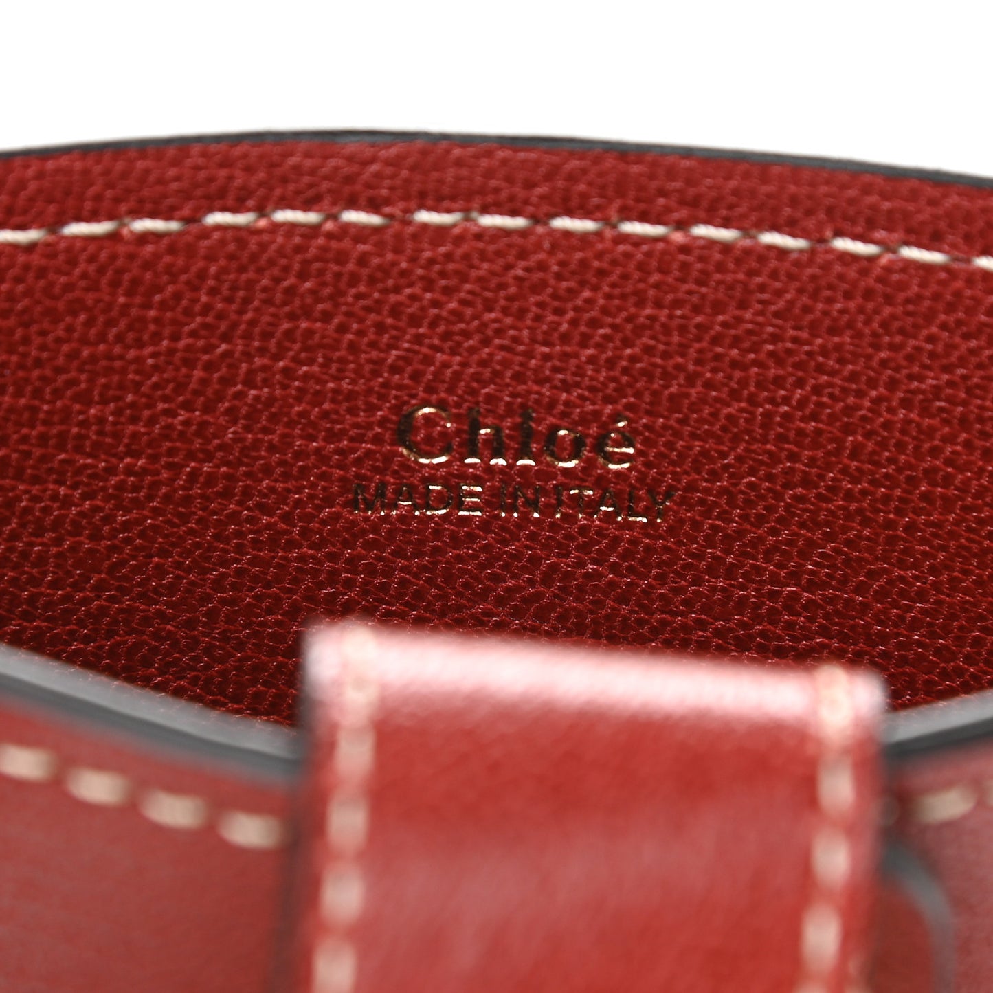Calfskin Goatskin Mini Aby Bi-Color Bucket Black Red