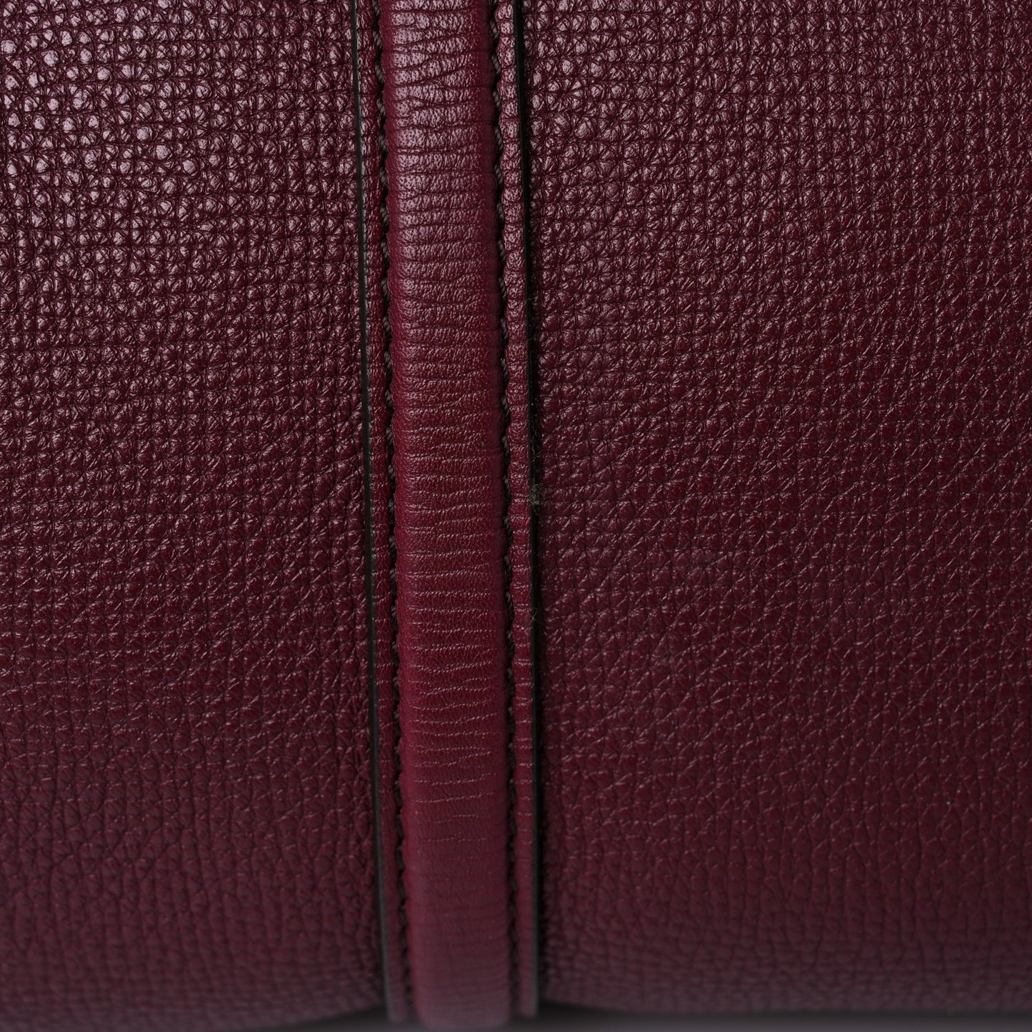 Derby Calfskin Medium Alchester Bowling Bag Mahogany Red