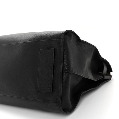 Saint Laurent Grained Calfskin 72H Sac De Jour Black 8 of 8