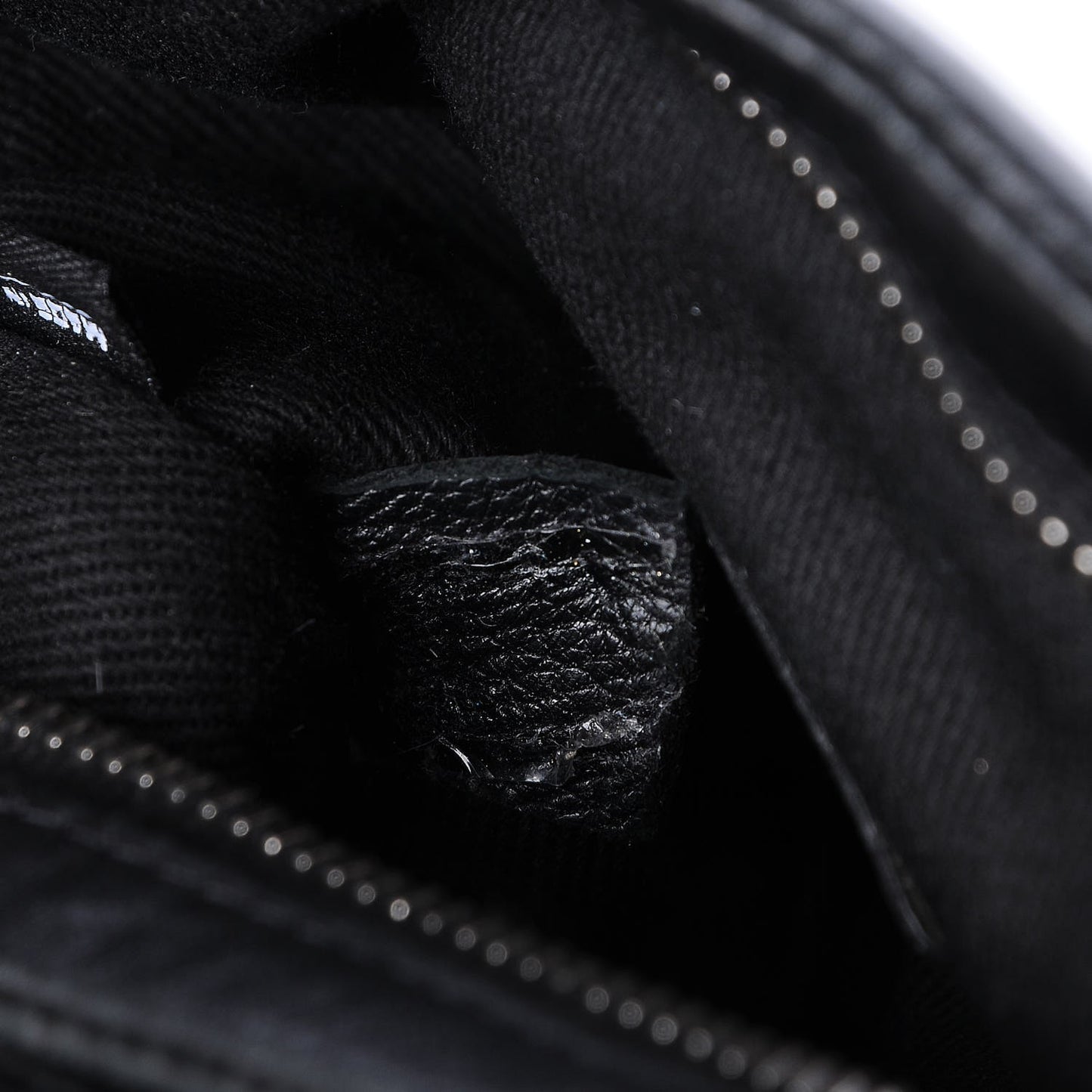 Quilted Lambskin Crossbody Bag Black