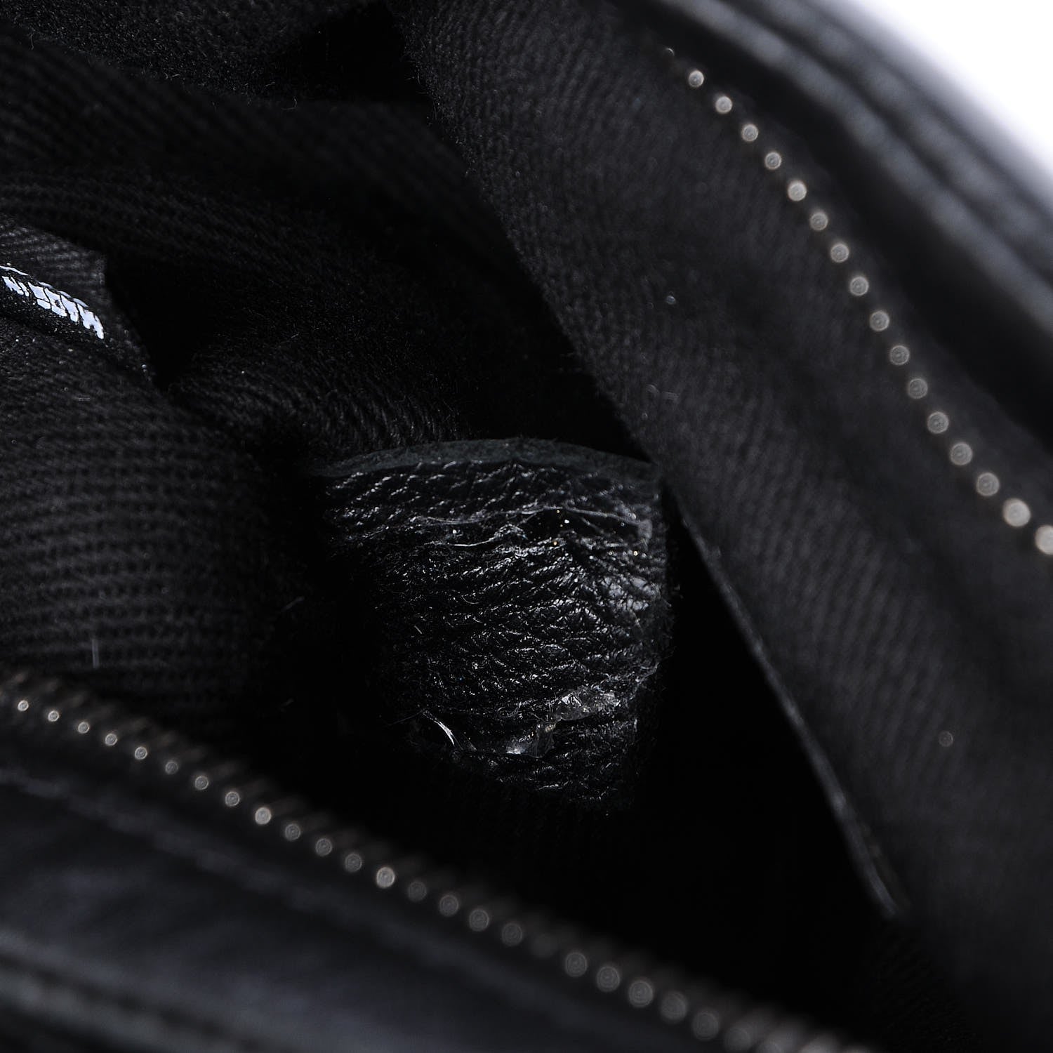 Chanel Quilted Lambskin Crossbody Bag Black 8 of 10