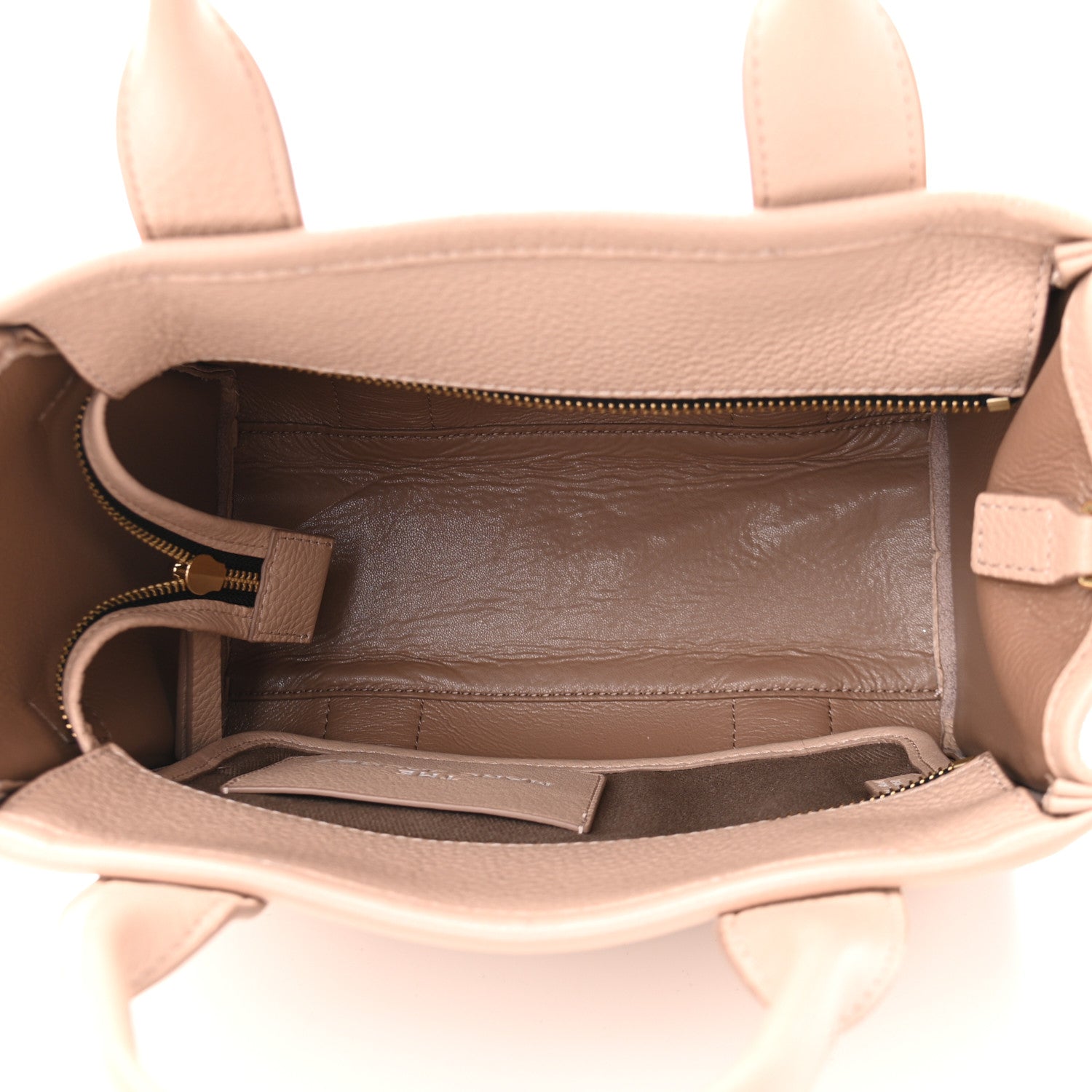 Marc Jacobs Grained Calfskin Small The Tote Bag Rose Dust 5 of 10