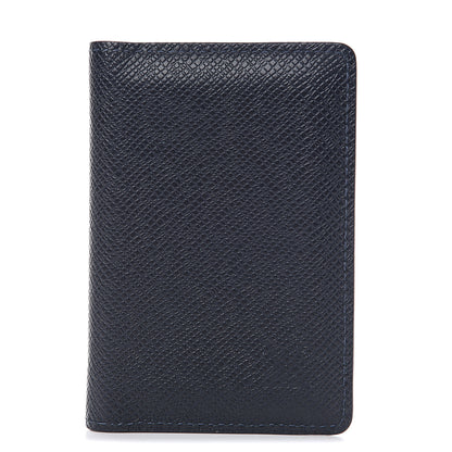 Louis Vuitton Taiga Pocket Organizer NM Blue Marine 1 of 6