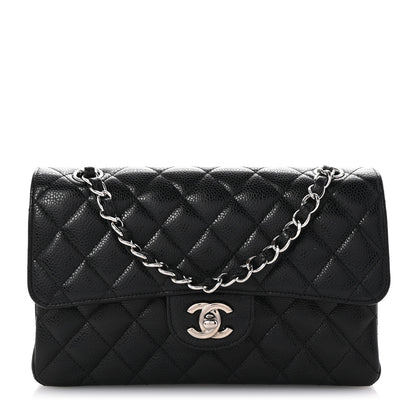Chanel Caviar Quilted Small Double Flap Black 1 of 10