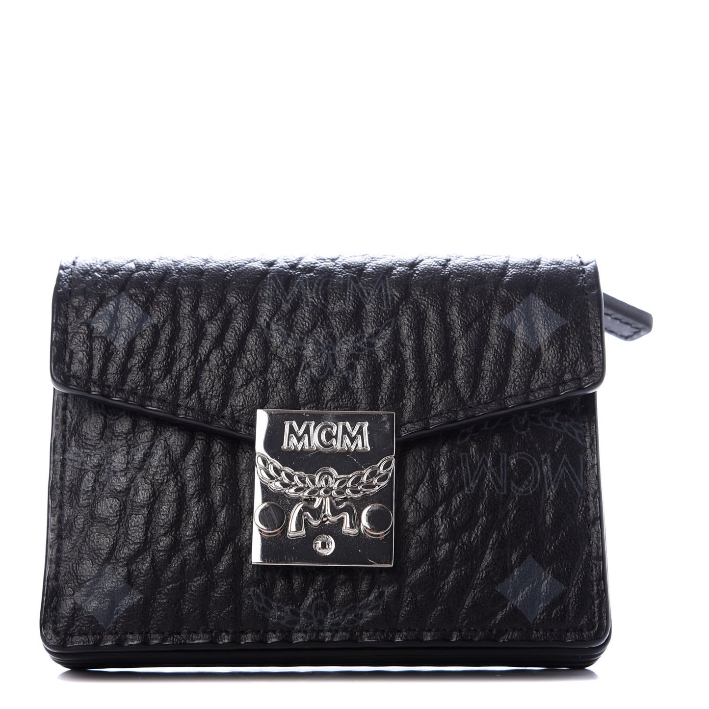 Visetos Mini Accordion Card Wallet Black