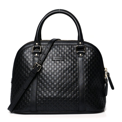 Gucci Microguccissima Medium Dome Bag Black 1 of 10