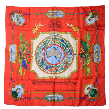 Hermes Silk Le Geographe Scarf 90 2 of 6