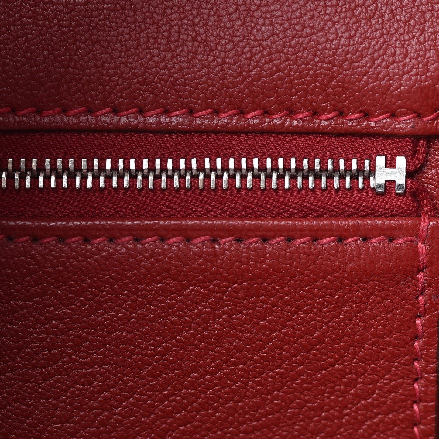 Togo Horseshoe Birkin 35 Rouge Garance