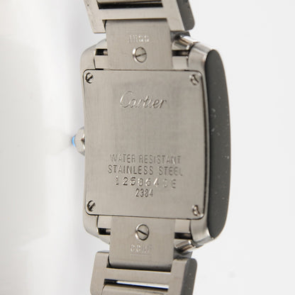 Cartier Stainless Steel 20mm Tank Francaise Quartz Watch 5 of 11