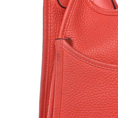 Hermes Taurillon Clemence Evelyne III PM Rose Jaipur 13 of 13