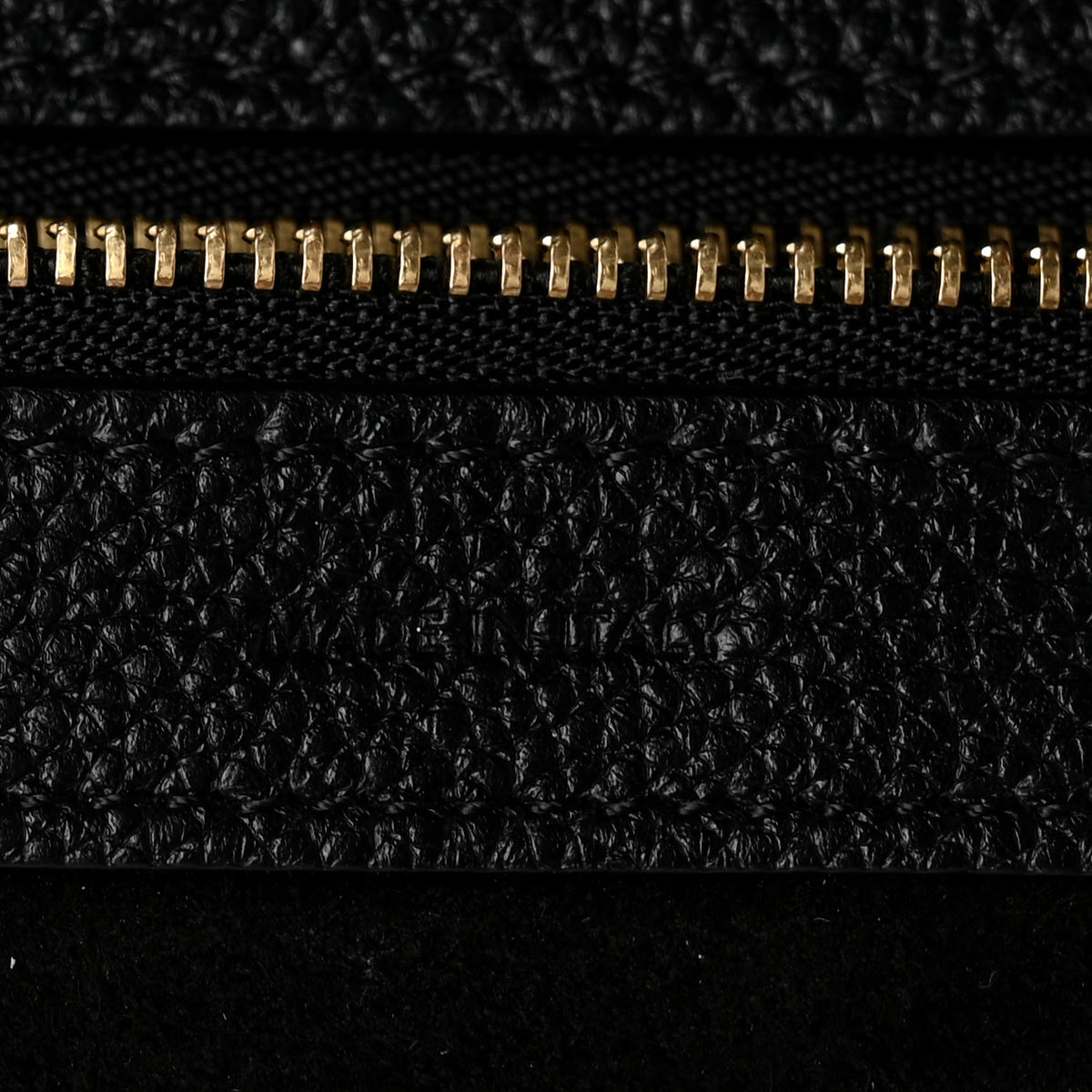 Celine Soft Grained Calfskin Medium Belt Cabas Phantom Black 7 of 11
