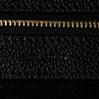 Celine Soft Grained Calfskin Medium Belt Cabas Phantom Black 7 of 11