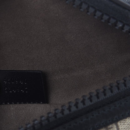 Gucci GG Supreme Monogram Belt Bag Black 8 of 9