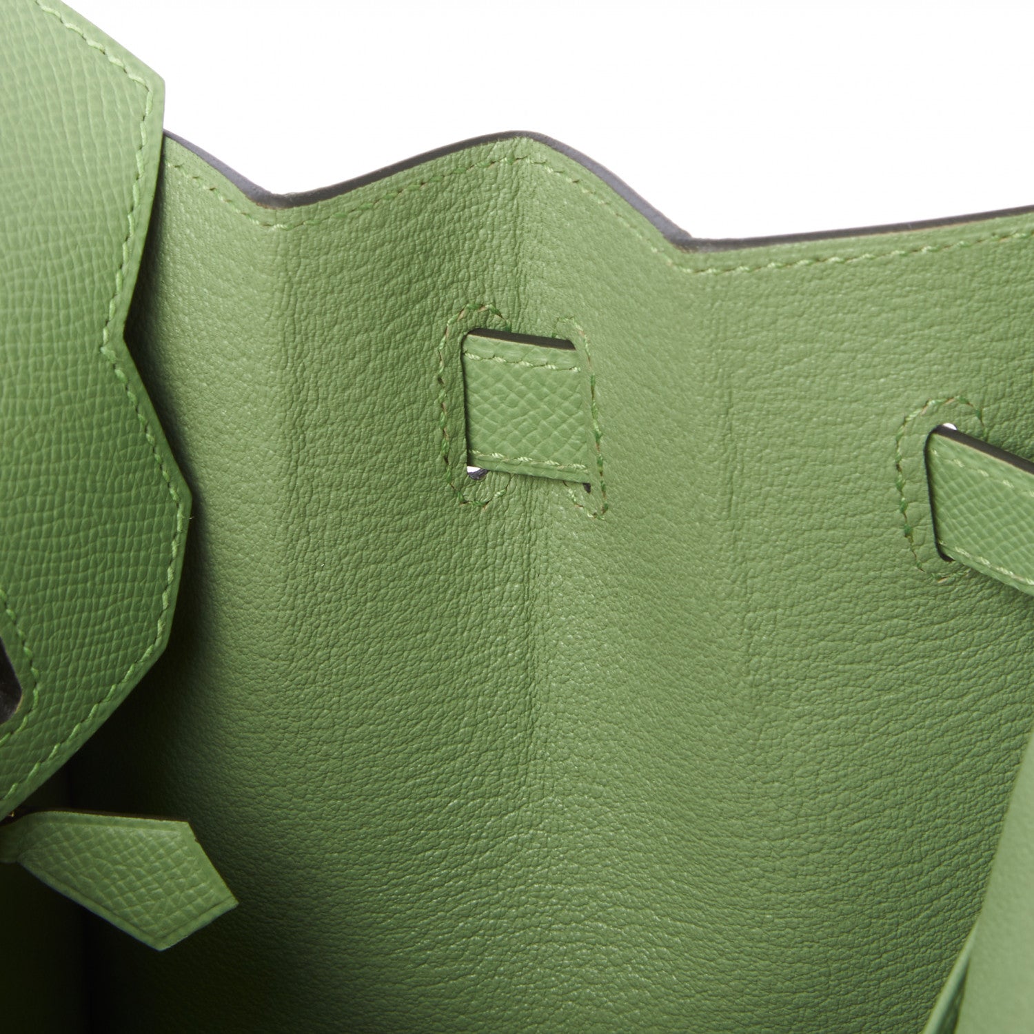 Hermes Epsom Sellier Birkin 30 Vert Criquet 14 of 32