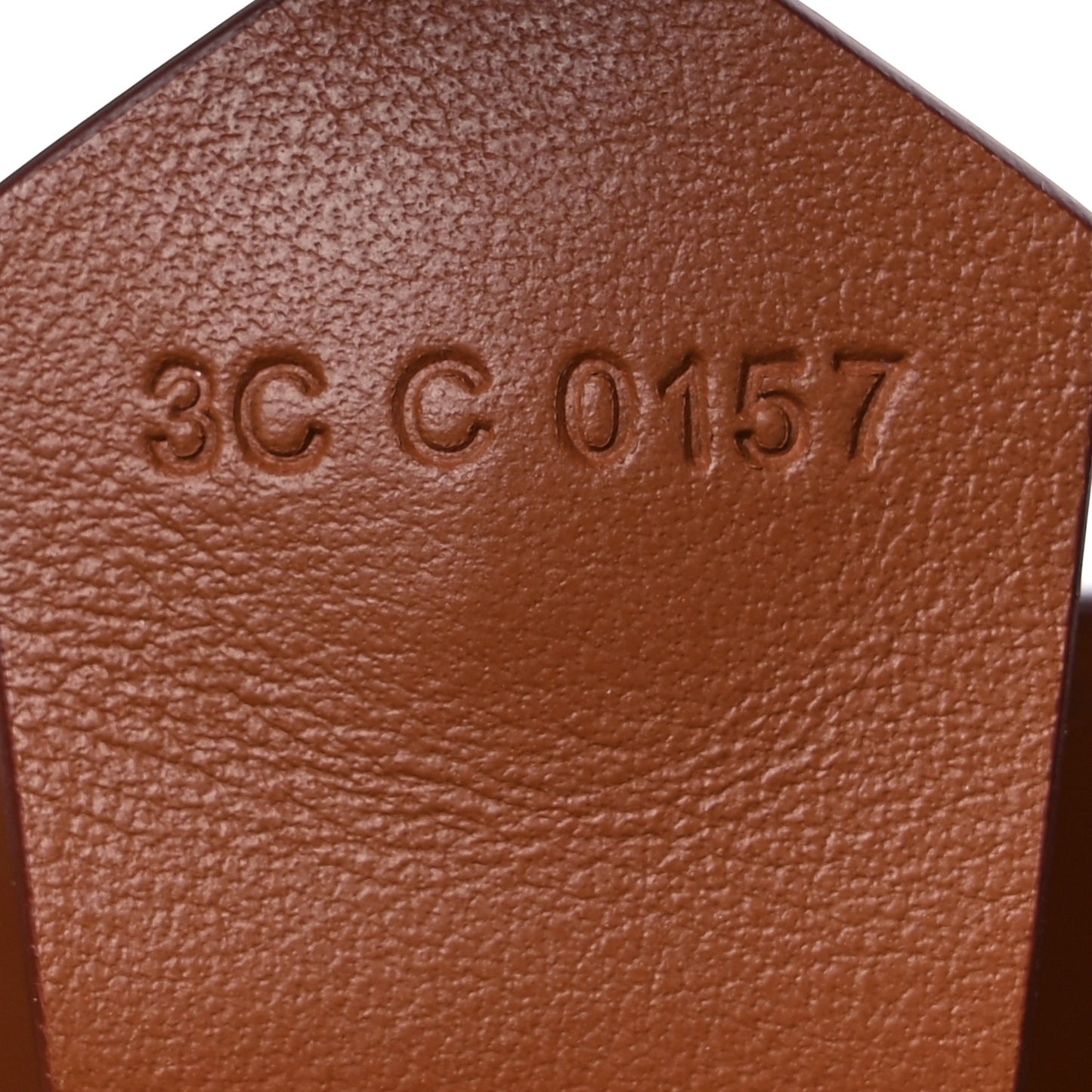 Calfskin Small Infinity Hobo Bag Brown
