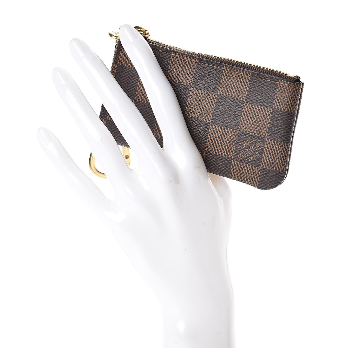 Damier Ebene Key Pouch