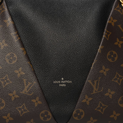 Louis Vuitton Monogram V Tote MM Black 7 of 9