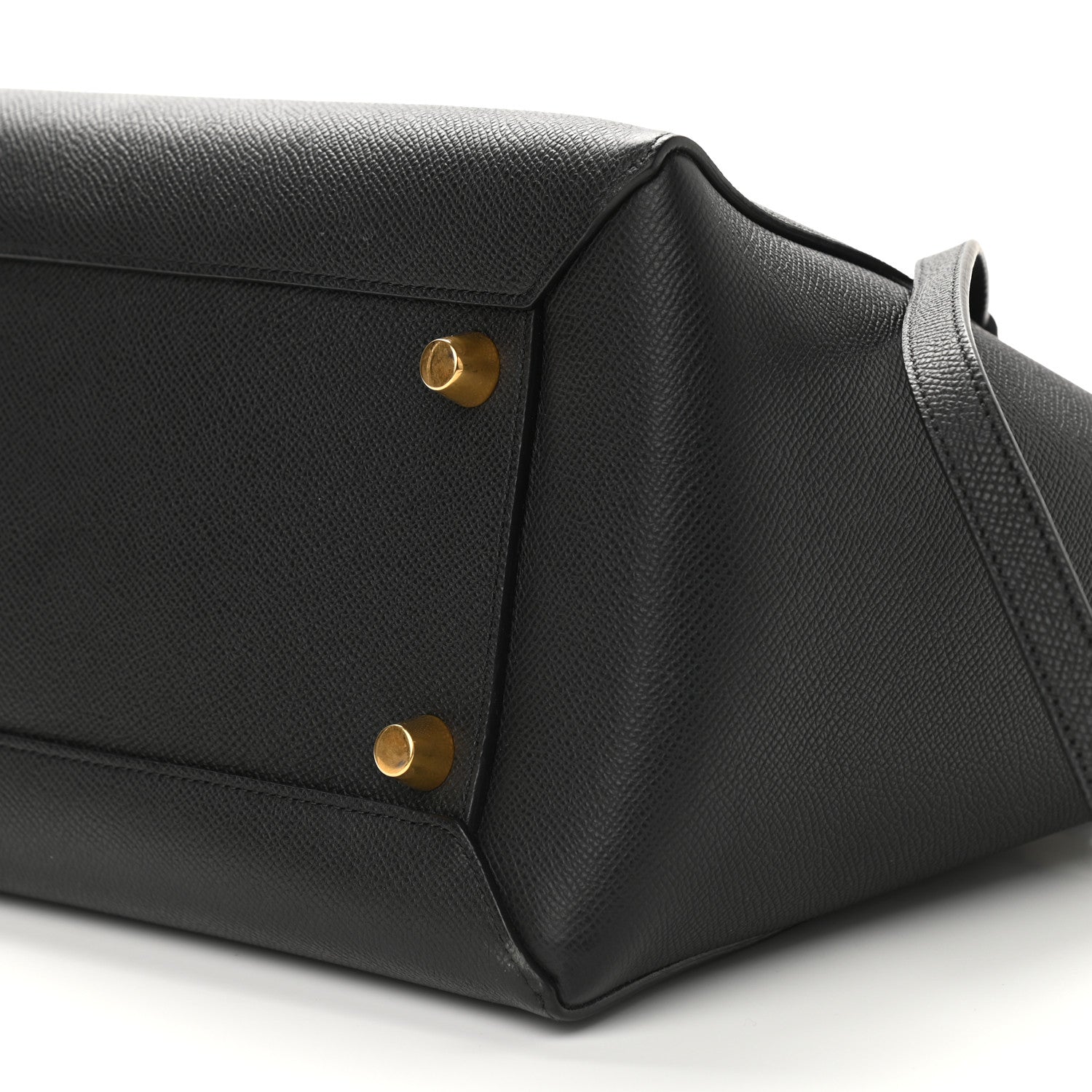 Celine Grained Calfskin Belt Bag Black 9 of 9