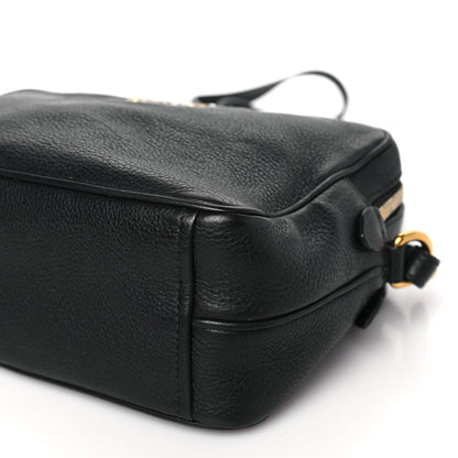 Prada Vitello Phenix Camera Bag Black 10 of 10