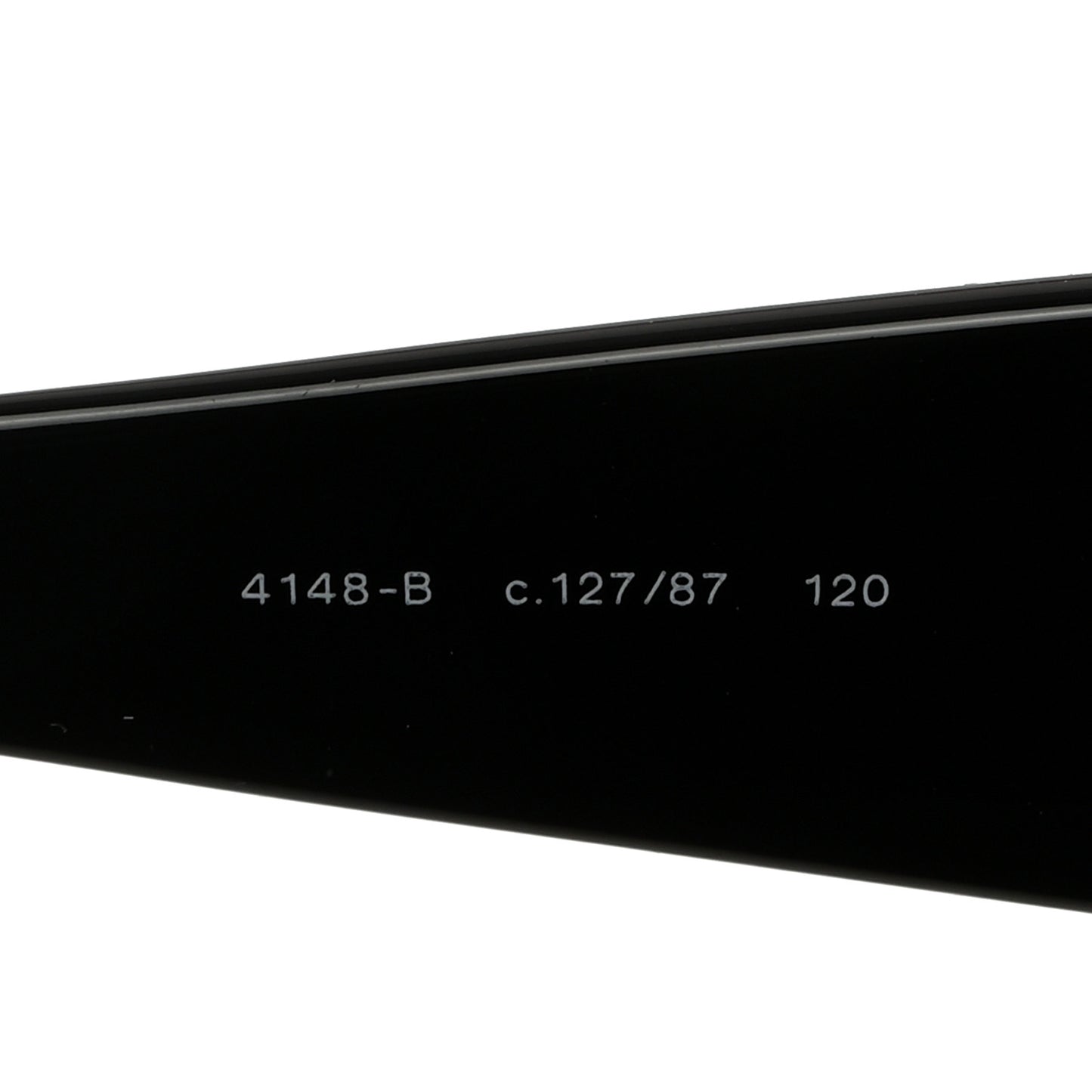 Shield Crystal CC Logo Sunglasses 4148 B Black
