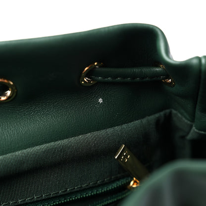 Chanel Calfskin Quilted Large Urban Spirit Backpack Dark Green 11 of 12