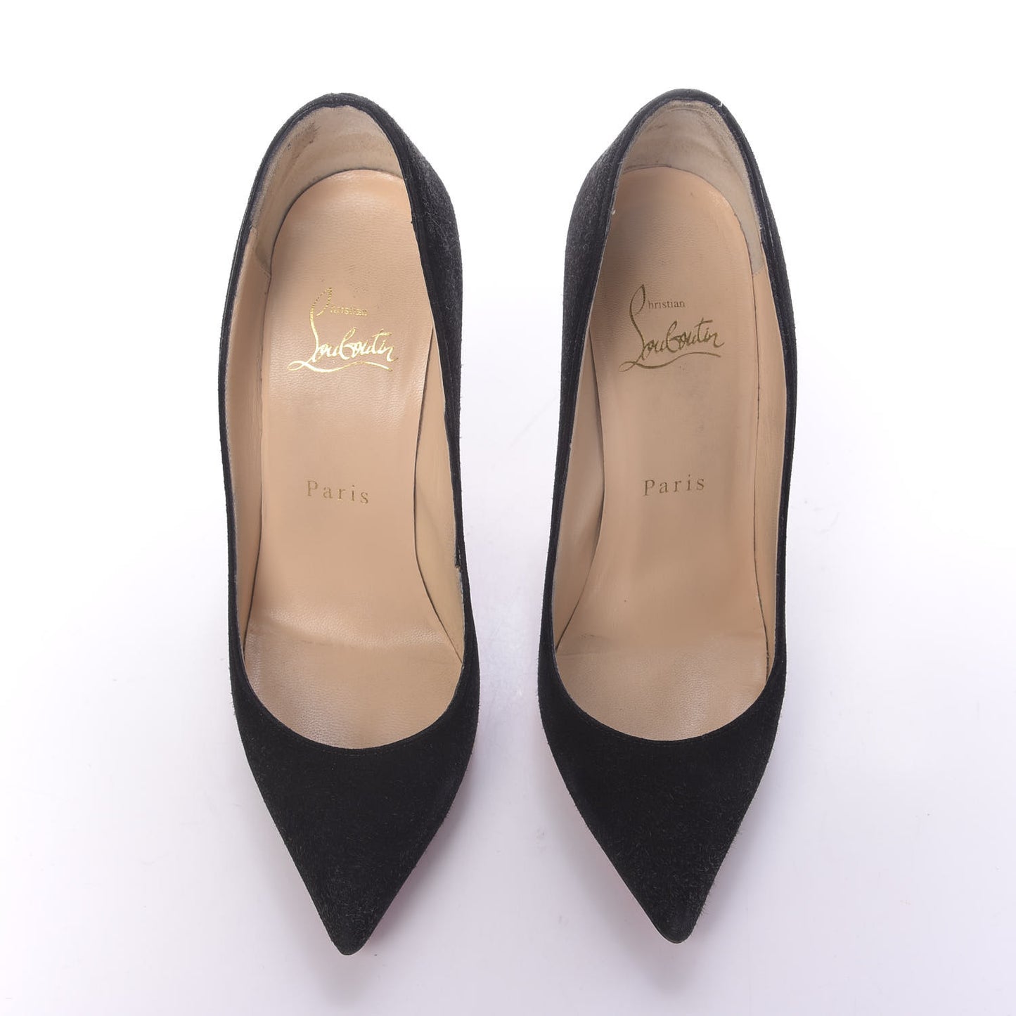 Veau Velours Pigalle Follies 100 Pumps 35.5 Black