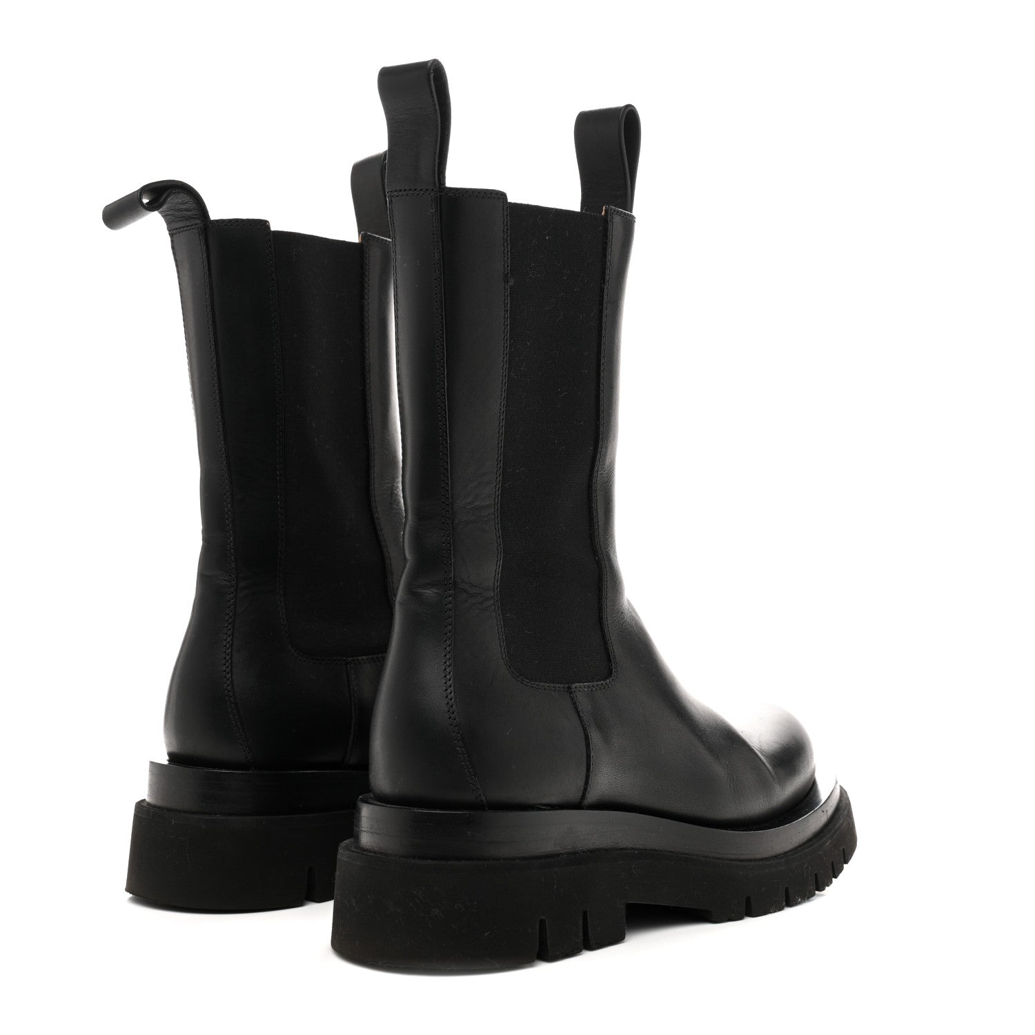 Bottega Veneta Calfskin The Lug Chelsea 55mm Boots 36.5 Black 5 of 9