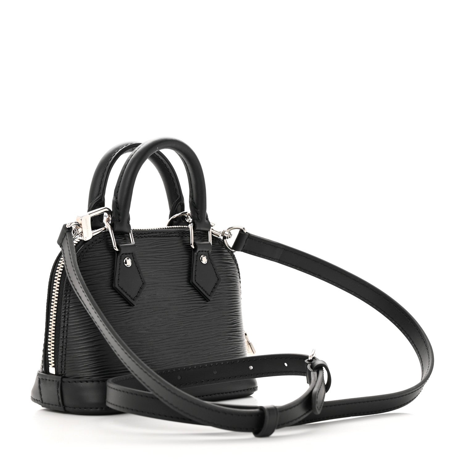 Louis Vuitton Epi Alma Nano Black 3 of 11