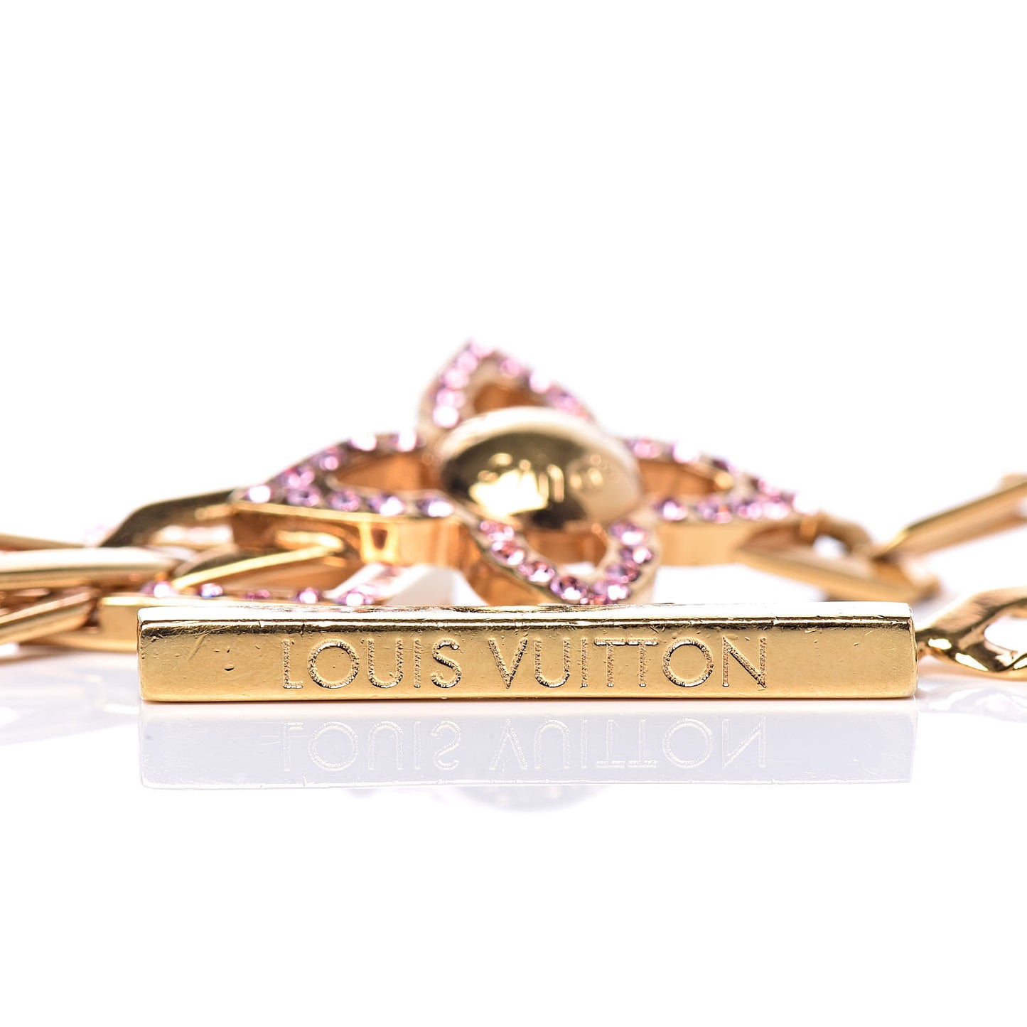 Swarovski Crystal Flower Power Bracelet Gold