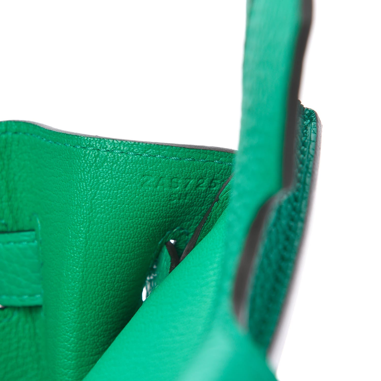 Hermes Taurillon Clemence Birkin 30 Menthe 9 of 11